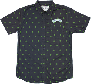 Thumbnail of Sierra Nevada Men's Hop Custom Button Up Shirt with hop print