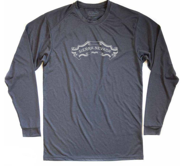Recover Sport Long Sleeve Heather Black
