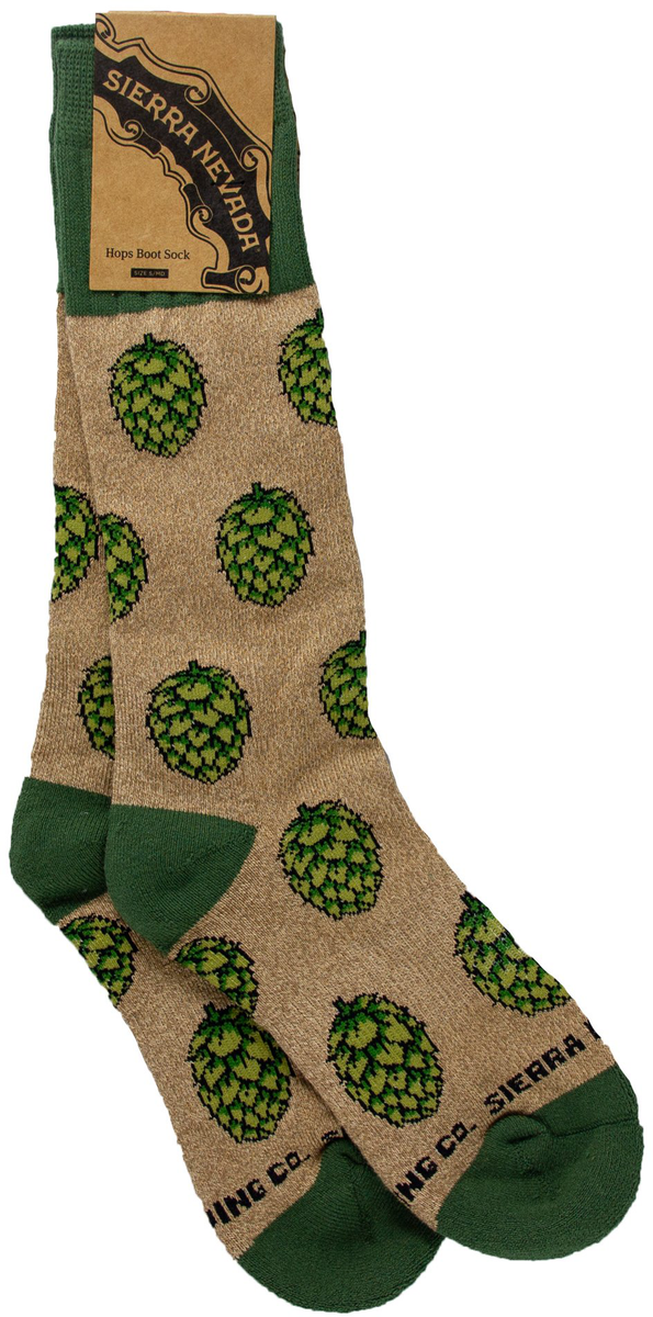 Sierra Nevada pair of hop socks