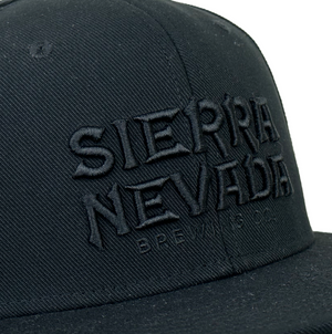 Thumbnail of Sierra Nevada Stacked Text Hat Black