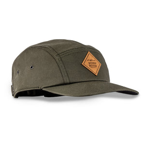 Thumbnail of Front angled view of the Sierra Nevada diamond patch green camper hat