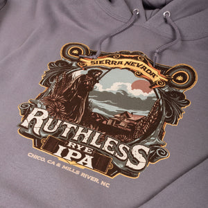 Thumbnail of Sierra Nevada Ruthless Rye Hoodie - Close up view of front graphic